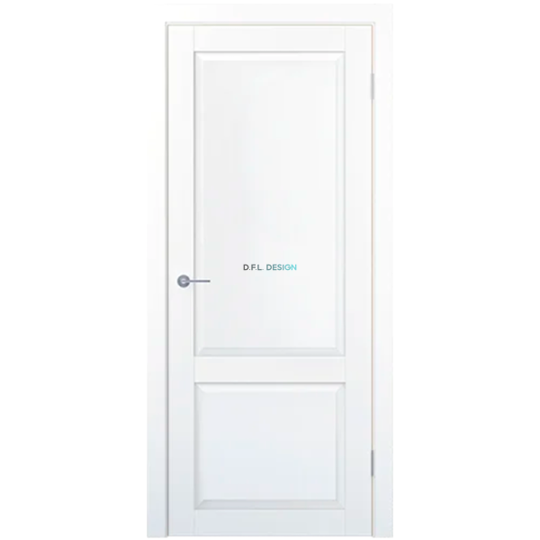 Дверь BP-Doors Sonata 02 ДГ Белая эмаль