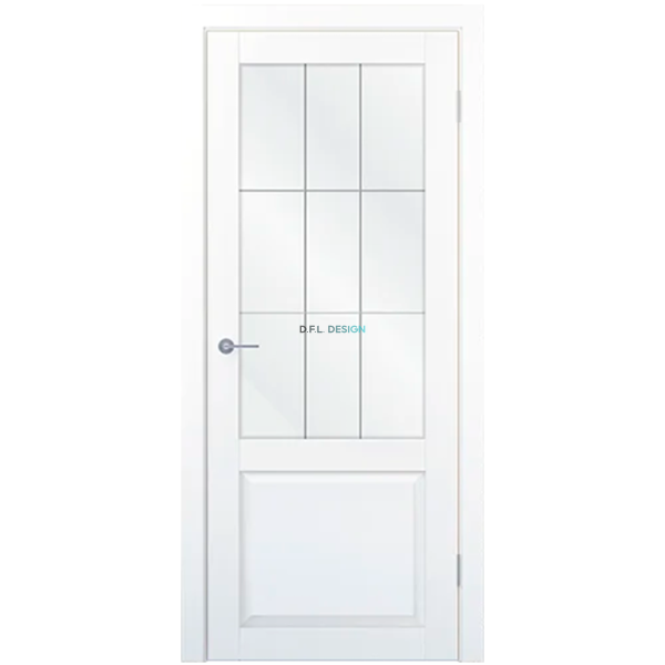 Дверь BP-Doors Sonata 02 ДО Белая эмаль