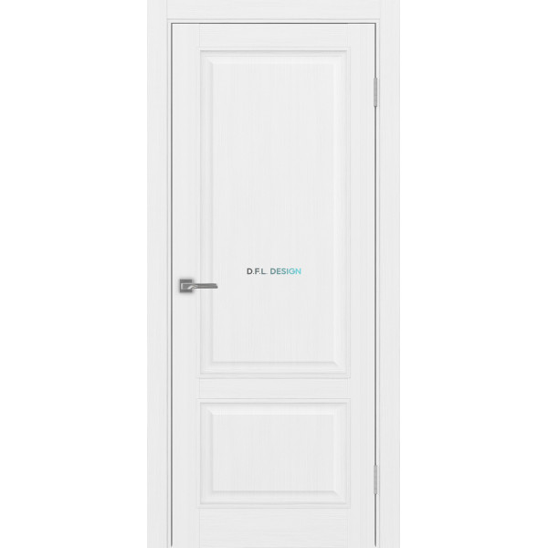 Дверь Optima Porte Тоскана 640.11 эко-шпон Белый Лёд