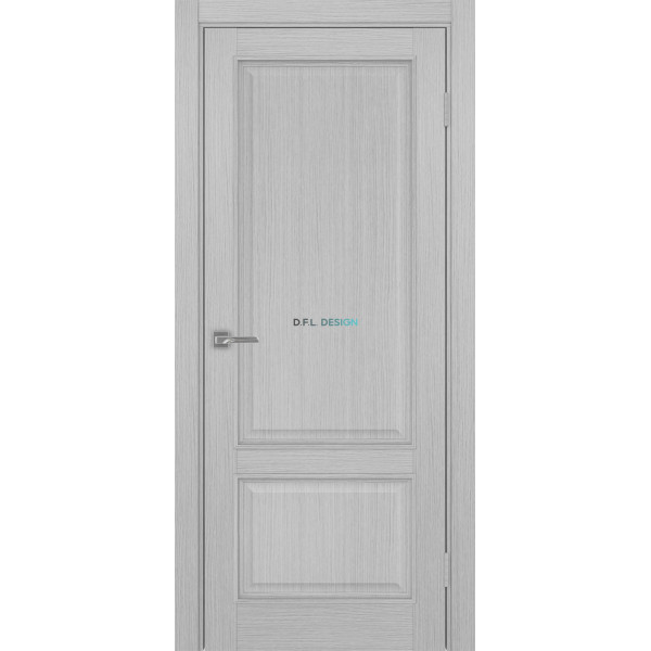 Дверь Optima Porte Тоскана 640.11 эко-шпон Дуб серый FL