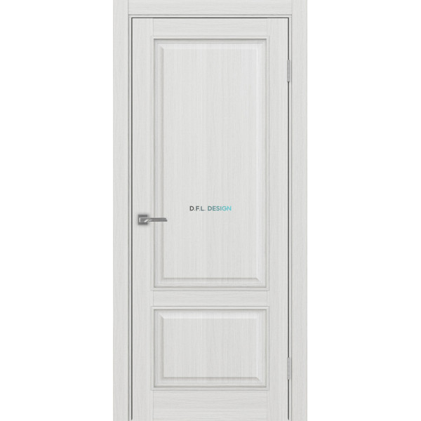 Дверь Optima Porte Тоскана 640.11 эко-шпон Ясень серебристый