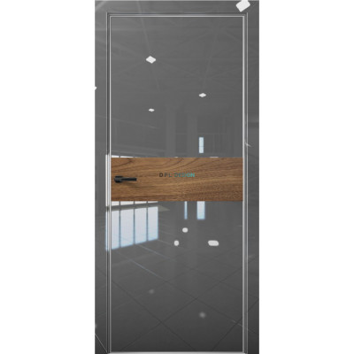 Дверь Aurum Doors Платина Pt 5 Crystall Gray