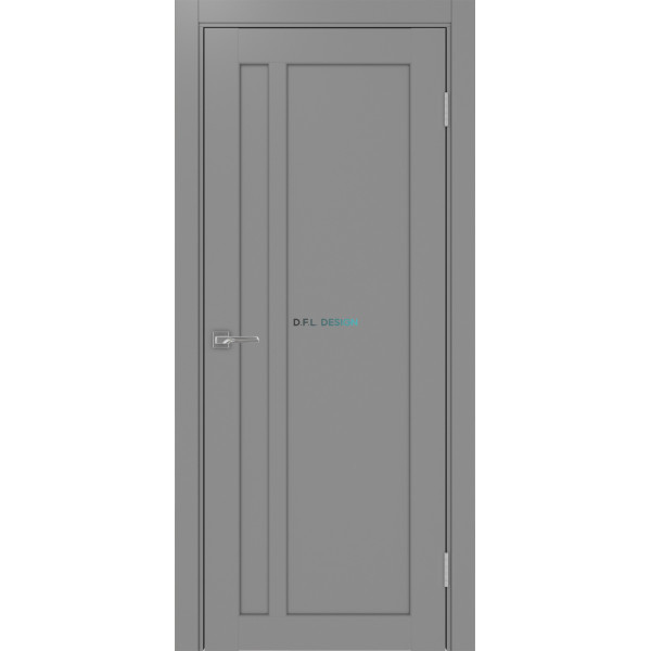 Дверь Optima Porte Парма 412.11 эко-шпон Серый