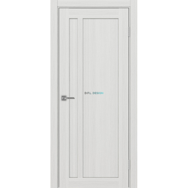 Дверь Optima Porte Парма 412.11 эко-шпон Ясень серебристый