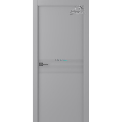 Дверь межкомнатная Belwooddoors ИВЕНТ 2 ДГ Светло серый
