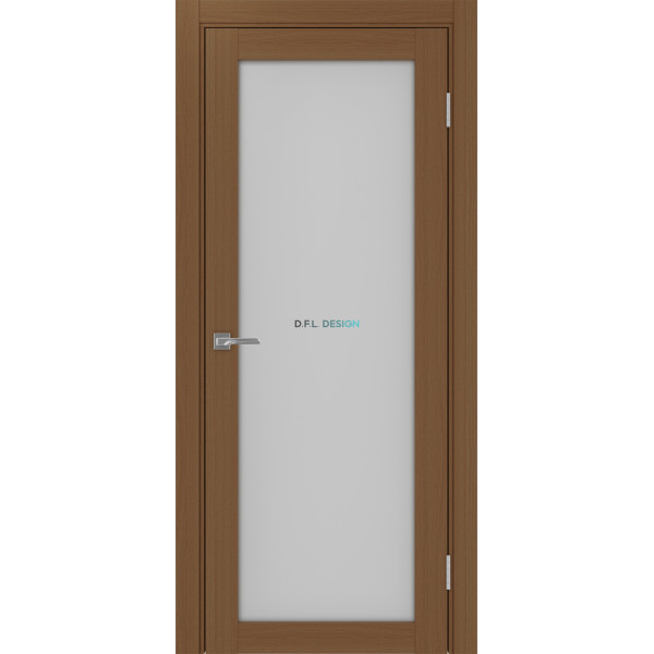 Дверь Optima Porte Турин 501.2 эко-шпон Орех NL