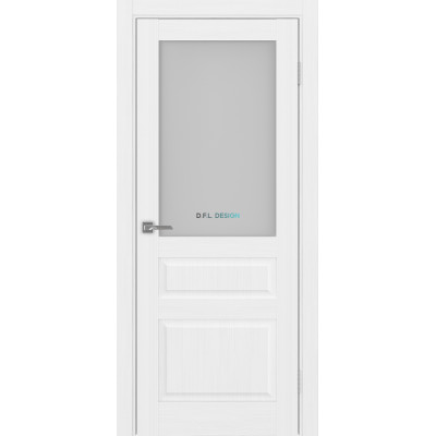 Дверь Optima Porte Тоскана 631.211 эко-шпон Белый Лёд
