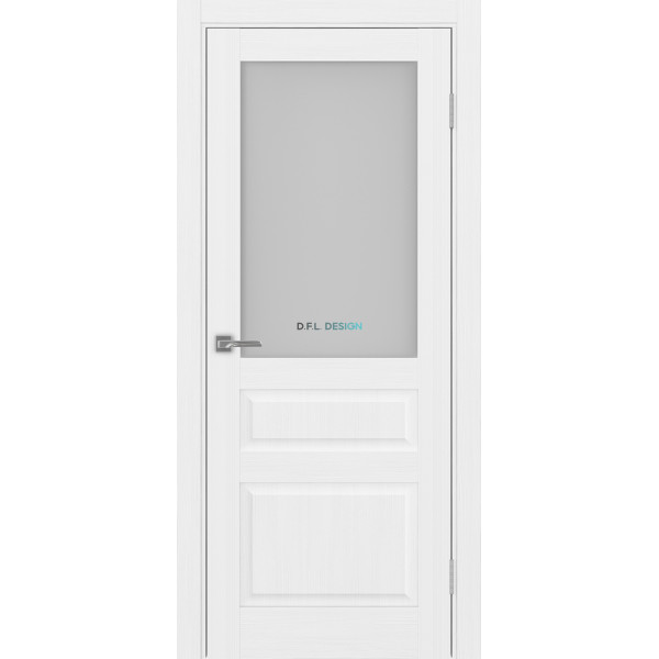 Дверь Optima Porte Тоскана 631.211 эко-шпон Белый Лёд