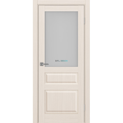Дверь Optima Porte Тоскана 631.211 эко-шпон Ясень перламутровый