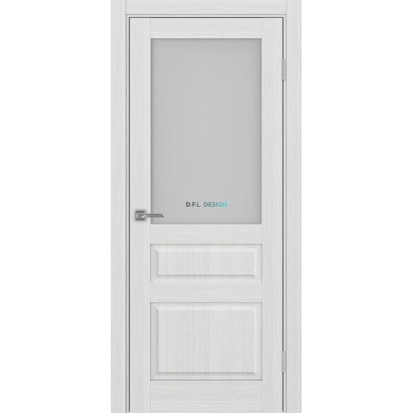 Дверь Optima Porte Тоскана 631.211 эко-шпон Ясень серебристый