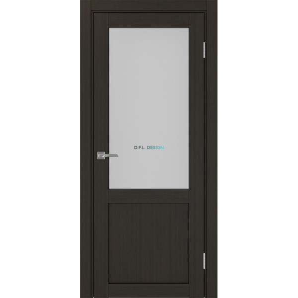 Дверь Optima Porte Турин 502.21 эко-шпон Венге FL