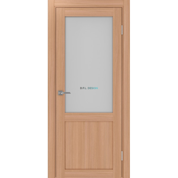 Дверь Optima Porte Турин 502.21 эко-шпон Ясень тёмный