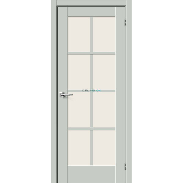 Межкомнатная дверь BRAVO Прима-11.1 Grey Matt