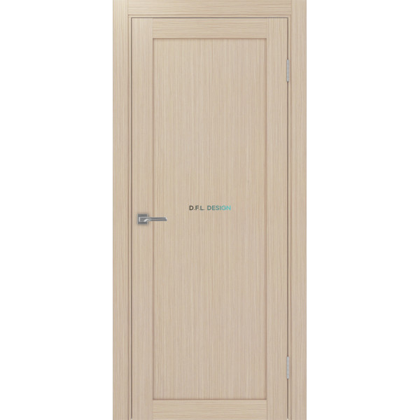 Дверь Optima Porte Турин 501.1 эко-шпон Дуб беленый FL