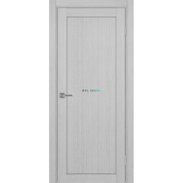 Дверь Optima Porte Турин 501.1 эко-шпон Дуб серый FL