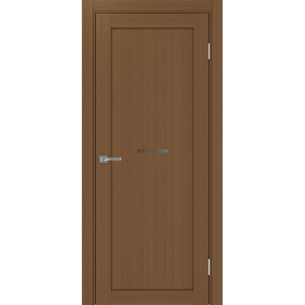 Дверь Optima Porte Турин 501.1 эко-шпон Орех NL