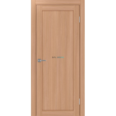 Дверь Optima Porte Турин 501.1 эко-шпон Ясень тёмный