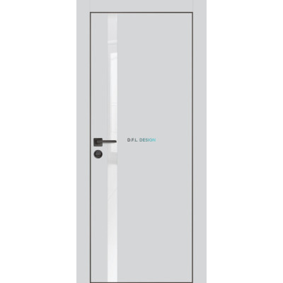 Дверь Profilo Porte PX-8 черная кромка Агат матовый купить
