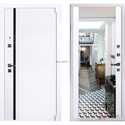 Дверь входная ARMA Гранд Вайт 09 Софт белый