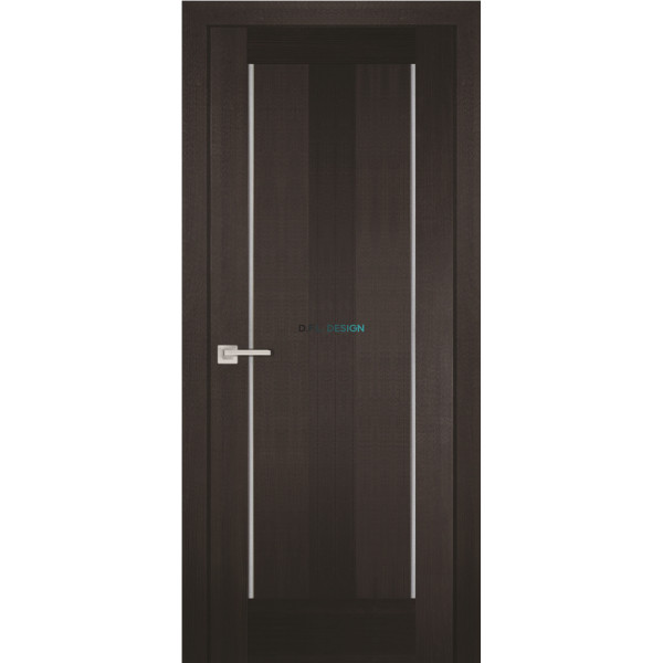 Дверь Profilo Porte PS-01 Венге Мелинга со стеклом Белый сатинат купить