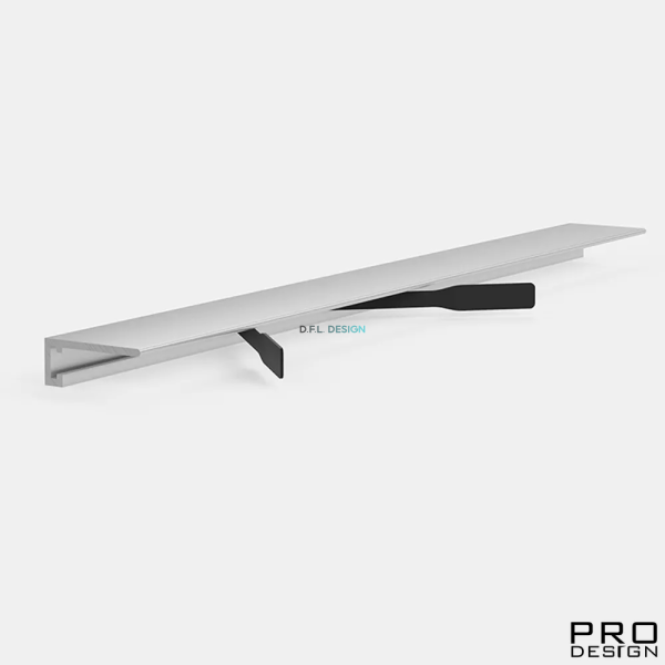 Щелевой плинтус PRO DESIGN MINI 7067 RAL 9003 белый