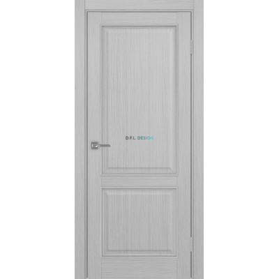Дверь Optima Porte Тоскана 602.11 эко-шпон Дуб серый FL
