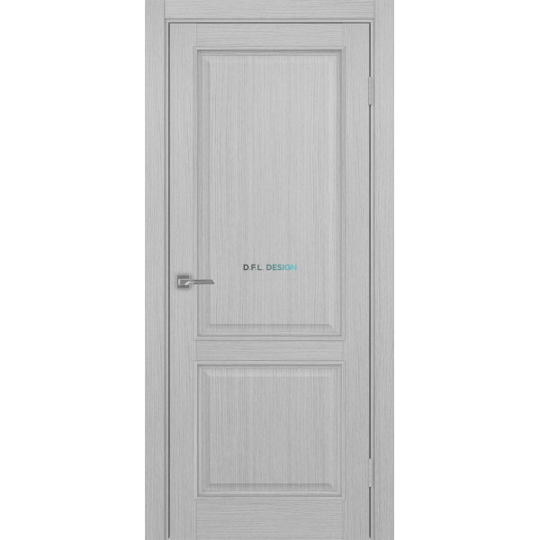 Дверь Optima Porte Тоскана 602.11 эко-шпон Дуб серый FL