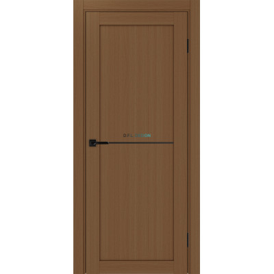 Дверь Optima Porte Турин 502АПП молдинг SB.11 эко-шпон Орех NL