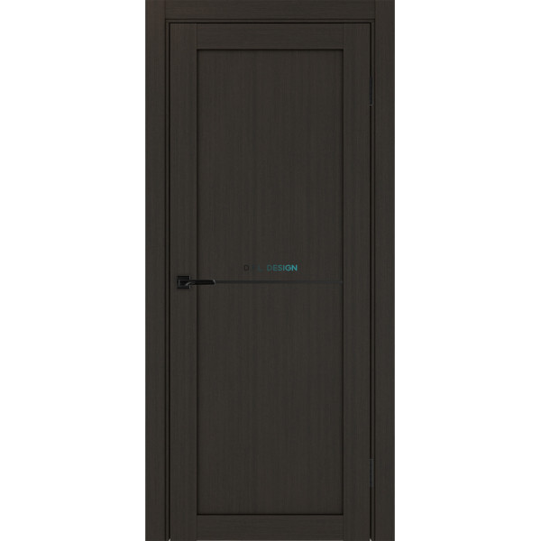 Дверь Optima Porte Турин 502АПП молдинг SB.11 эко-шпон Венге FL