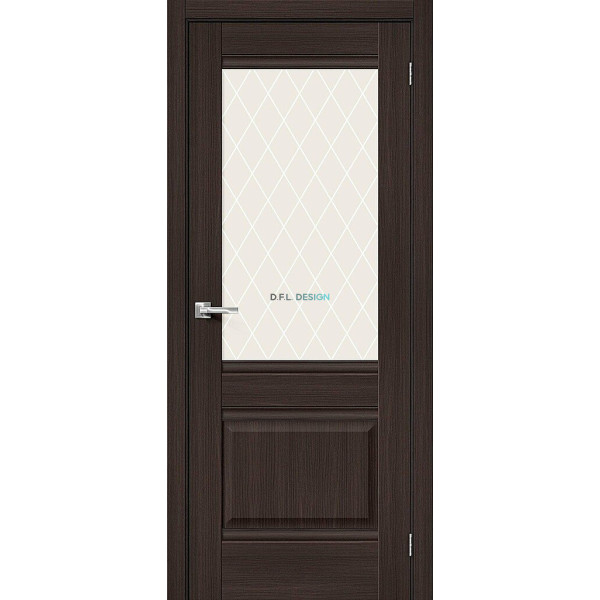 Межкомнатная дверь BRAVO Прима-3 Wenge Veralinga