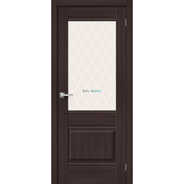 Межкомнатная дверь BRAVO Прима-3 Wenge Melinga
