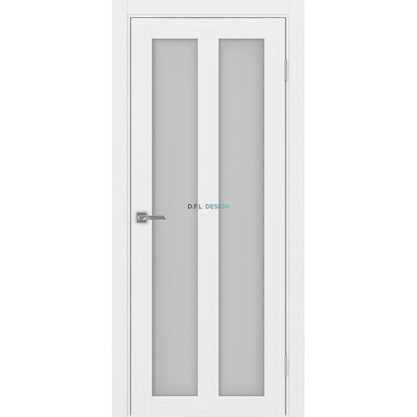 Дверь Optima Porte Турин 521.22 эко-шпон Белый Лёд