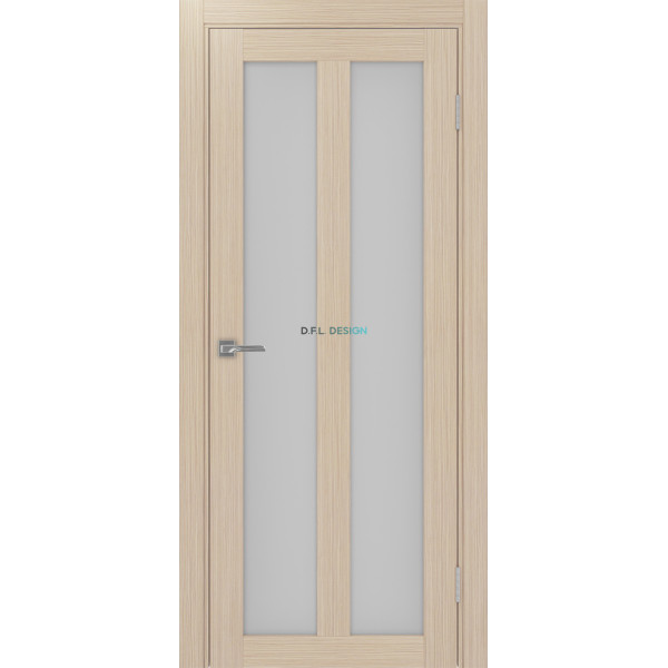 Дверь Optima Porte Турин 521.22 эко-шпон Дуб беленый FL