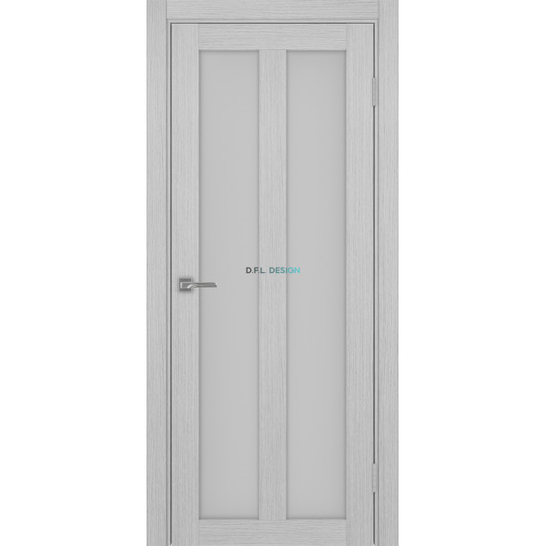 Дверь Optima Porte Турин 521.22 эко-шпон Дуб серый FL