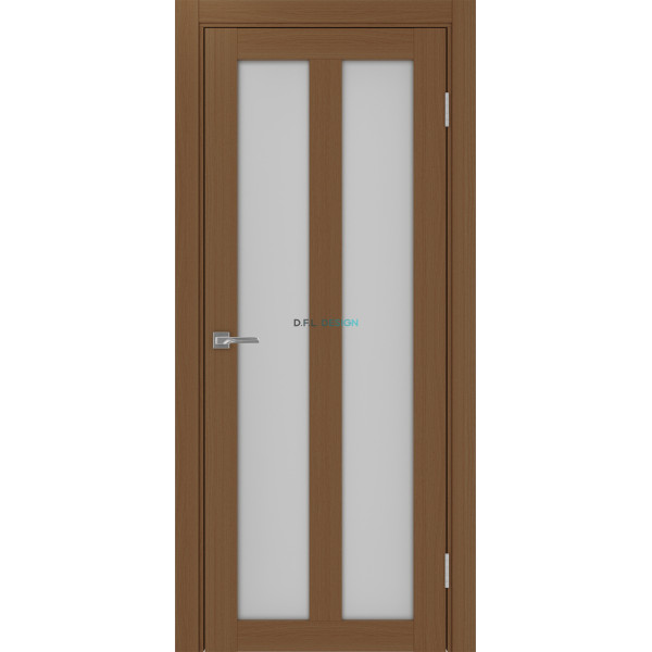 Дверь Optima Porte Турин 521.22 эко-шпон Орех NL