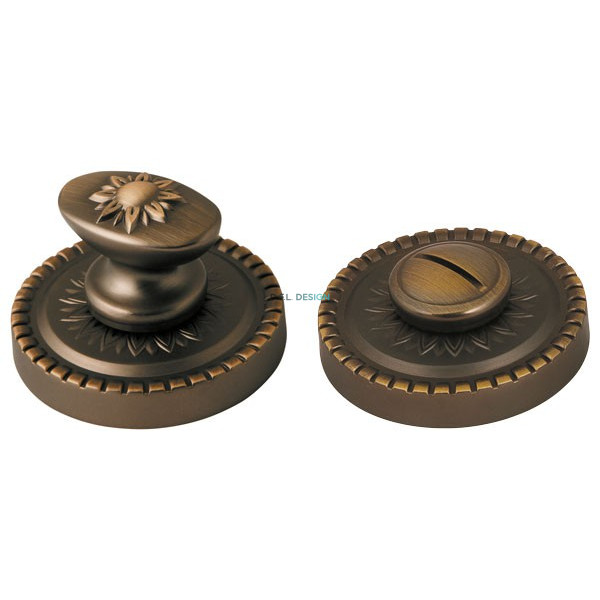 Ручка поворотная Morelli WC-BOLT BK6/CL-BB-17 Коричневая бронза