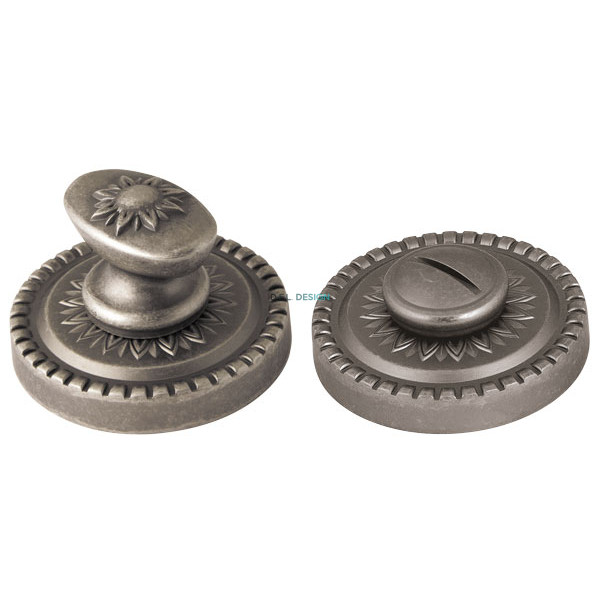Ручка поворотная Morelli WC-BOLT BK6/CL-AS-9 Античное серебро
