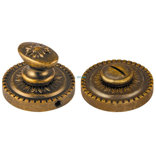 Ручка поворотная Morelli WC-BOLT BK6/CL-OB-13 Античная бронза