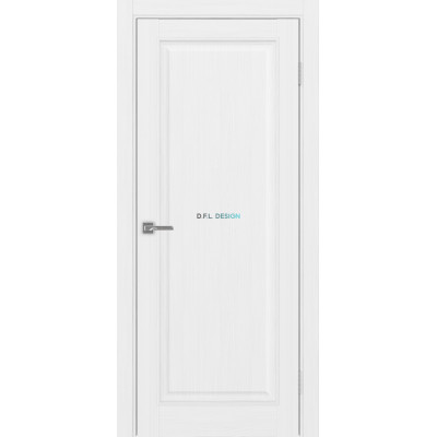Дверь Optima Porte Тоскана 601.1 эко-шпон Белый Лёд