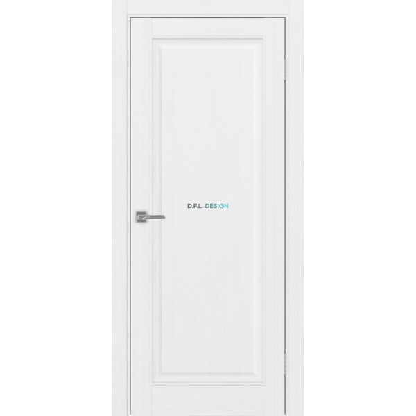 Дверь Optima Porte Тоскана 601.1 эко-шпон Белый Лёд