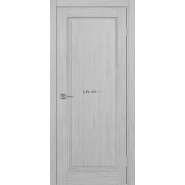 Дверь Optima Porte Тоскана 601.1 эко-шпон Дуб серый FL