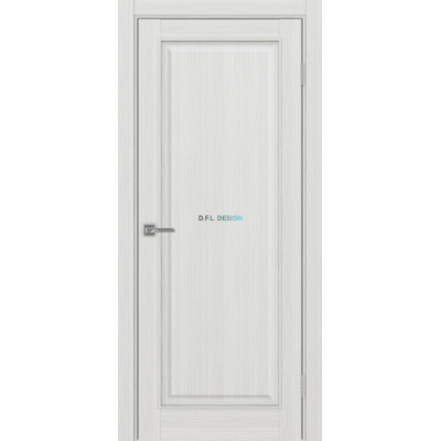 Дверь Optima Porte Тоскана 601.1 эко-шпон Ясень серебристый