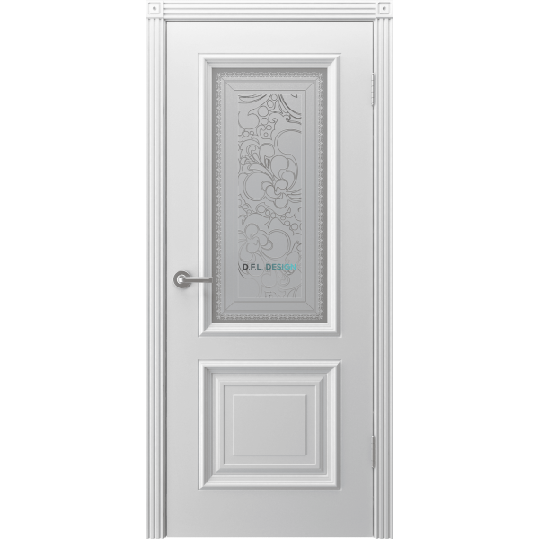 Дверь BP-Doors Акцент ДО-2 Белая эмаль
