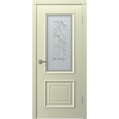 Дверь BP-Doors Акцент ДО-3 Слоновая кость