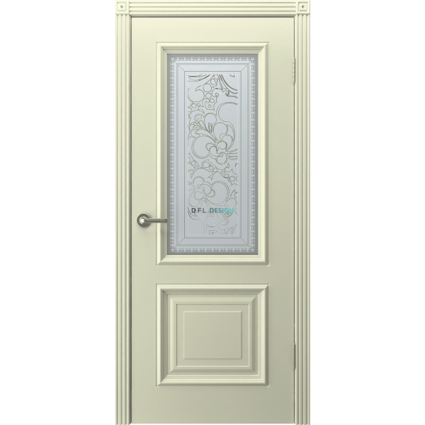 Дверь BP-Doors Акцент ДО-3 Слоновая кость