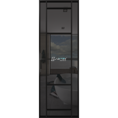 Дверь алюминиевая GABITEX 28 GREY│BLACK EDITION Дверь алюминиевая GABITEX 28 GREY│BLACK EDITION