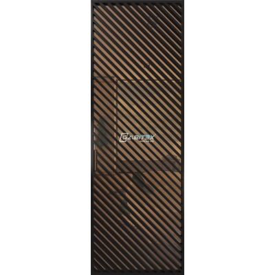 Дверь алюминиевая GABITEX 21 BRONZE│BLACK EDITION Дверь алюминиевая GABITEX 21 BRONZE│BLACK EDITION