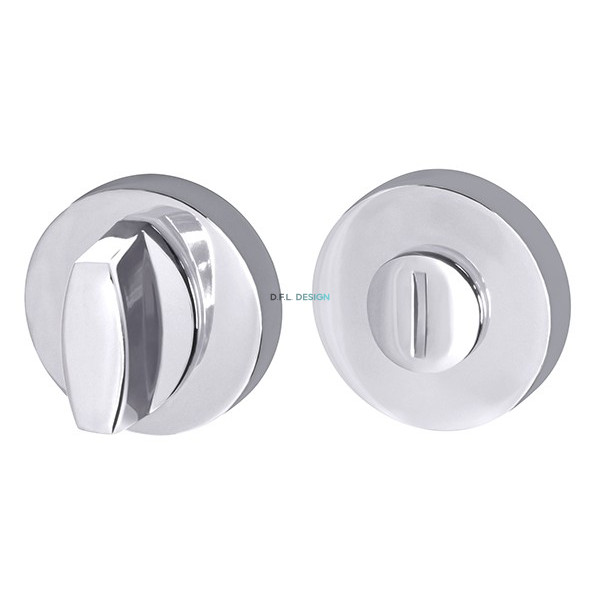 Ручка поворотная Morelli WC-BOLT BK6/URB СР-8 Хром