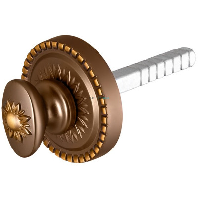 Ручка поворотная Morelli BKW8/CL BB-17 Коричневая бронза