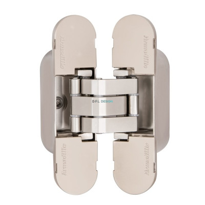 Петля Morelli скрытой установки с 3D-регулировкой 9540UN3D SN Мат никель